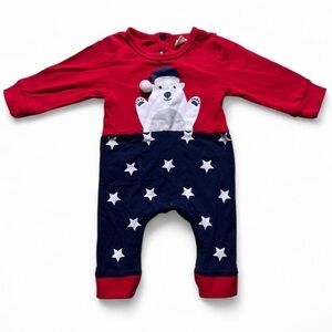Long-sleeve baby one piece
